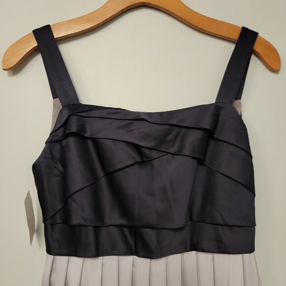 Ariella Dress Lined Black Grey Polyester Womens Size Small NEW NWT - Picture 6 of 9